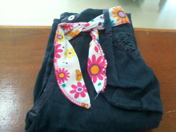 Calça Jeans Infantil - Menina- 1 ano